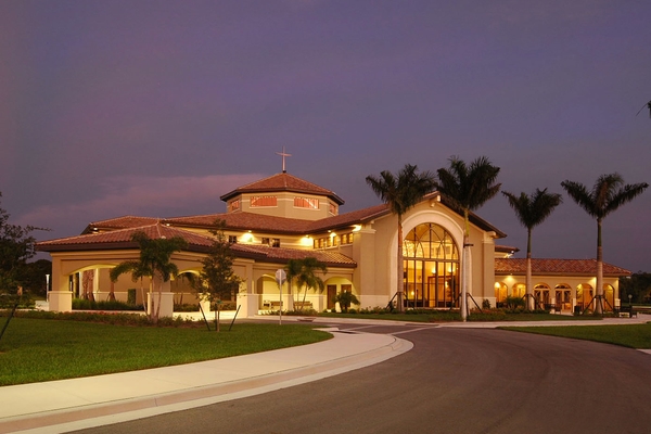 Faith Covenant Pres Naples Front Dusk B
