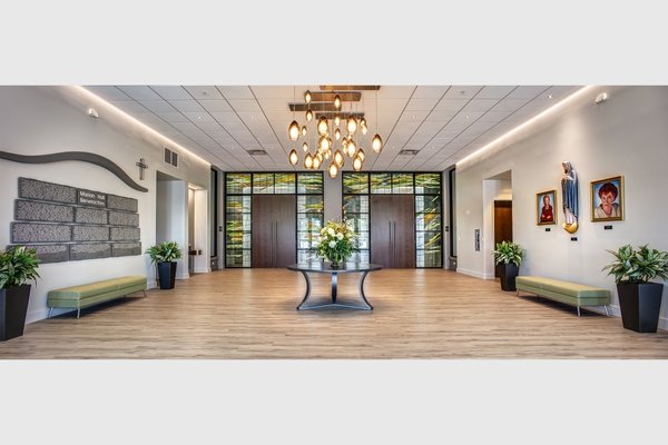 Faith St Cecilias Parish Hall Foyer