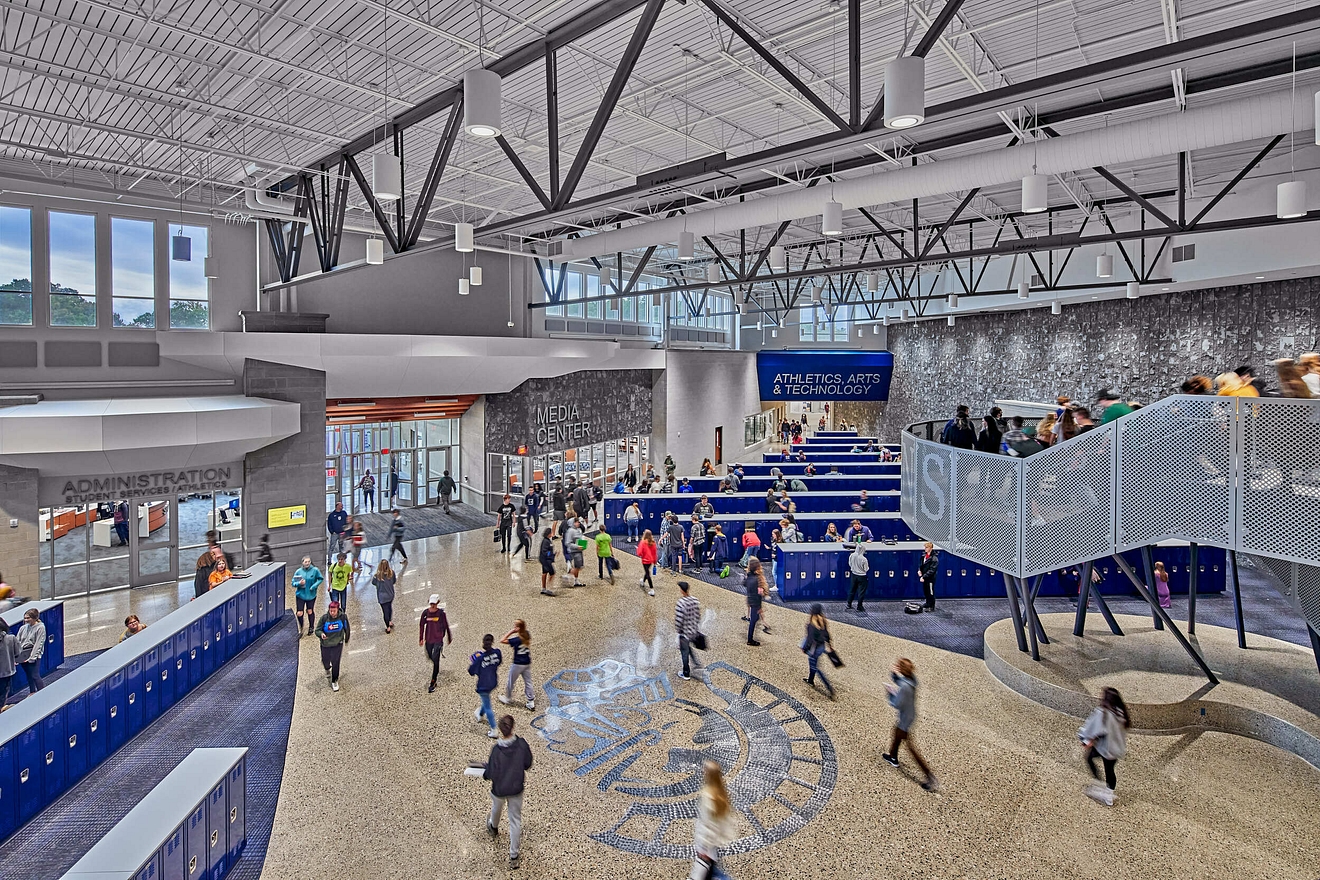 Fruitport High School Interiors 003