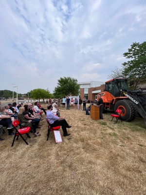 Superintendent Rick Reo giving welcome
