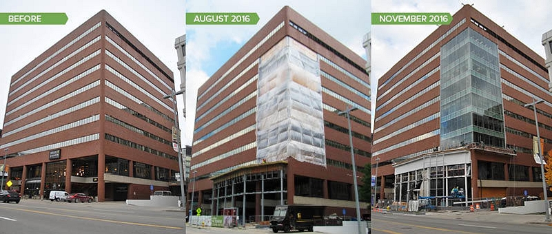 1 Before and Progress Exterior 1