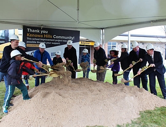 Kenowa Hills Breaks Ground