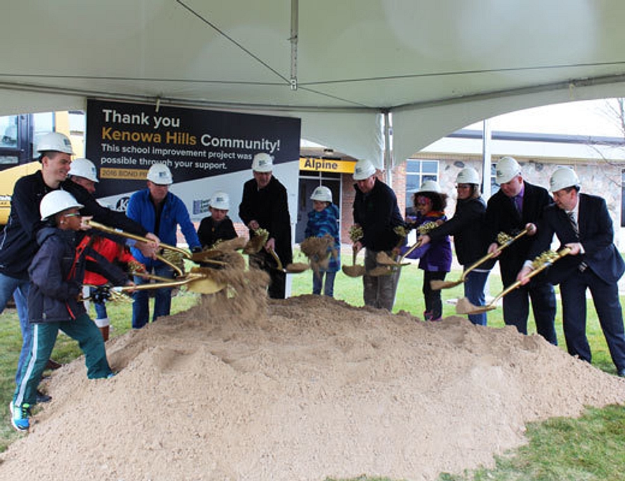 Kenowa Hills Breaks Ground