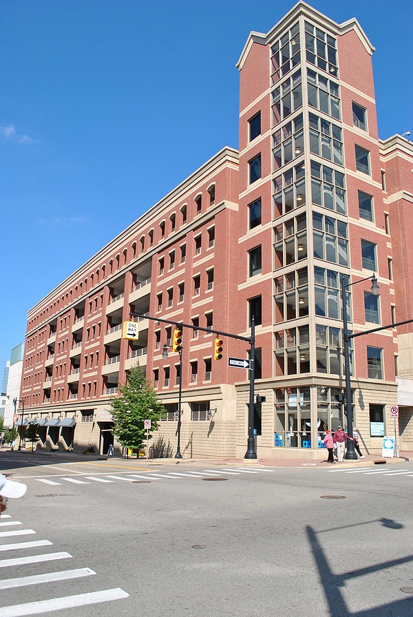 Monroe Center Parking Ramp 1
