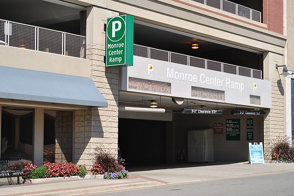Monroe Center Parking Ramp 3