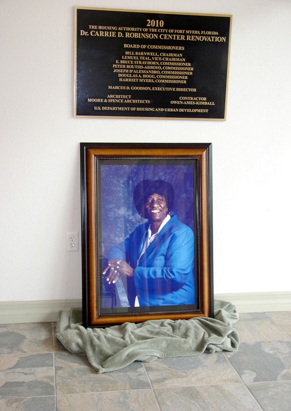 NFP Carrie Rob Cntr dedication