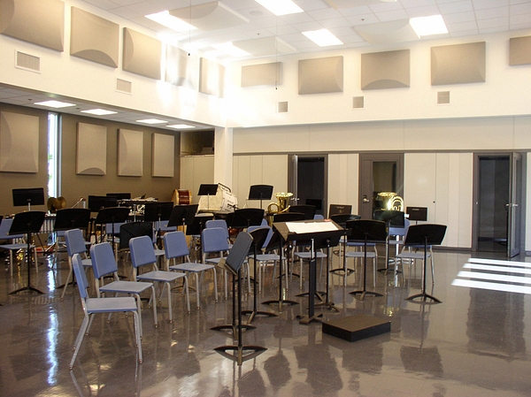 K 12 Canterbury HS Band Room