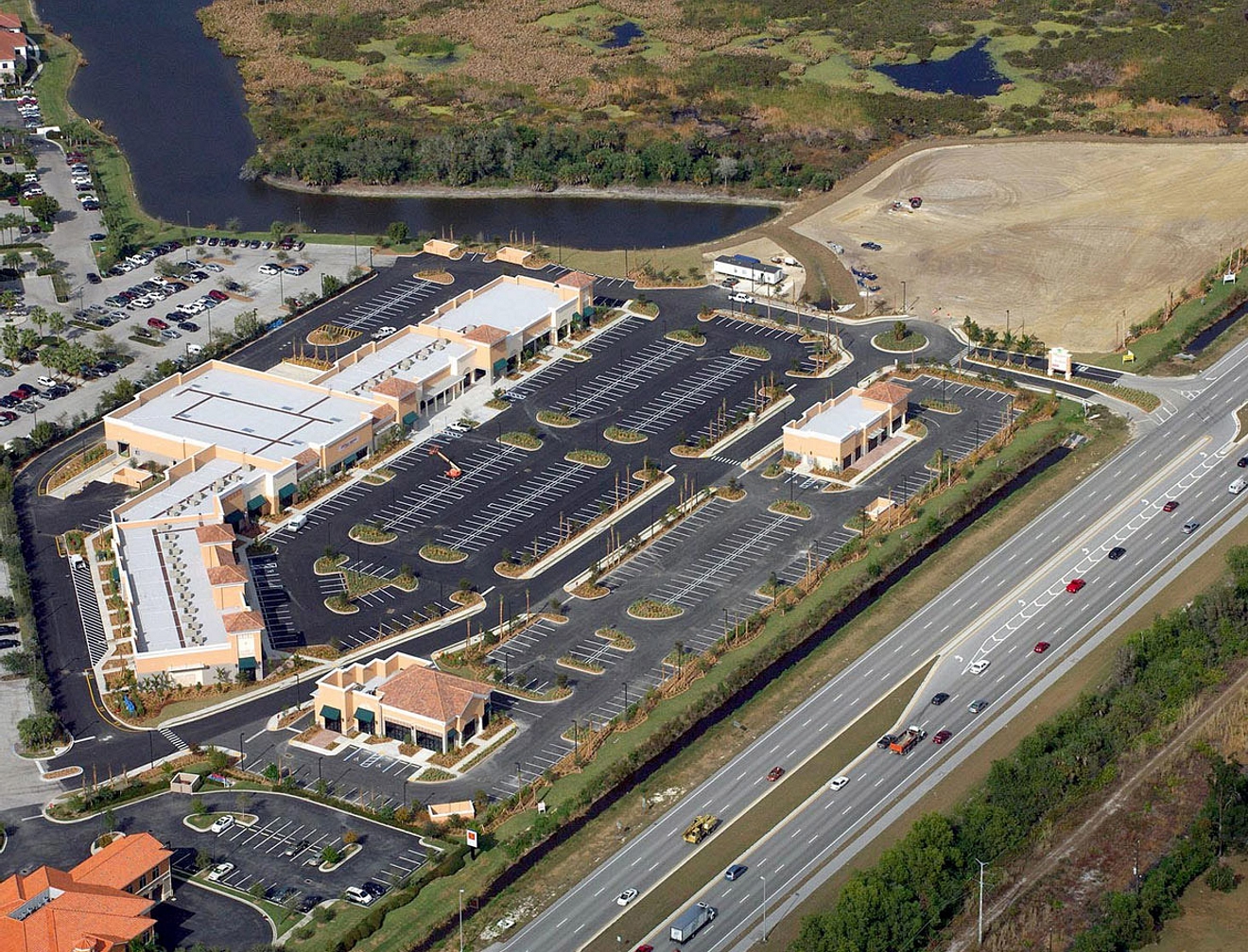 S R Village Shoppes site aerial