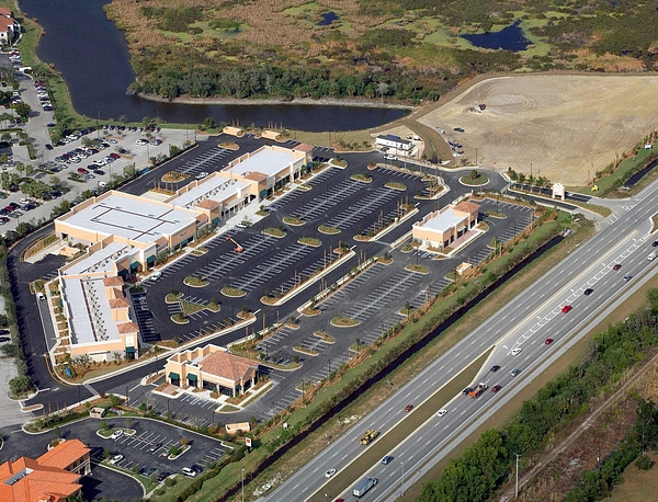 S R Village Shoppes site aerial
