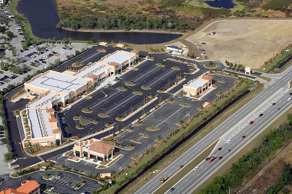S R Village Shoppes site aerial
